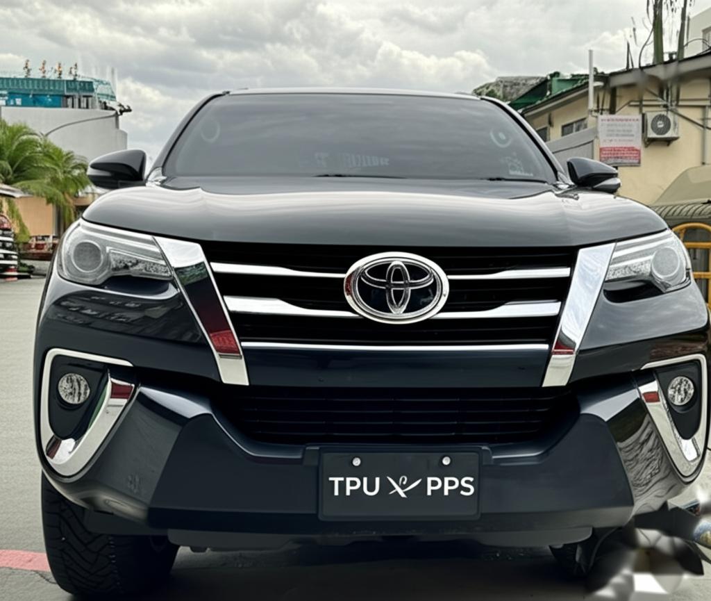 Toyota Fortuner after full TPU PPF installation looking clean and protected