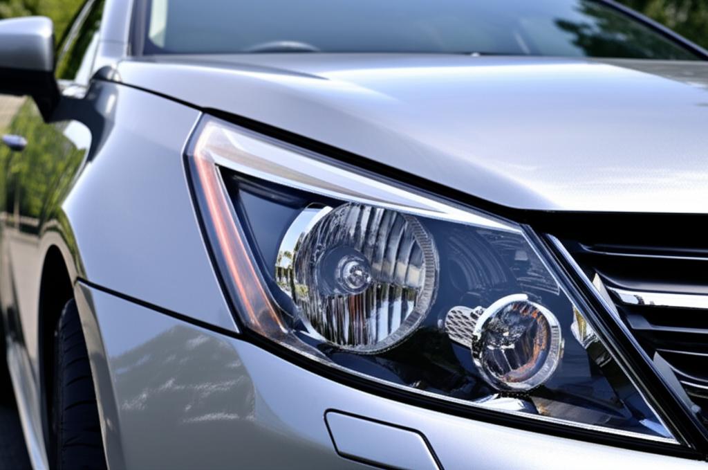 Close-up of a car